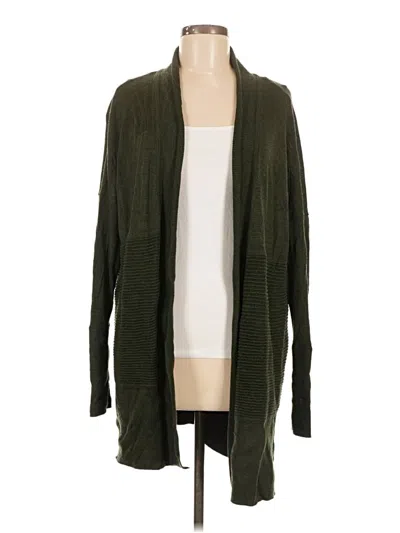 Pre-owned Lululemon Athletica Cardigan Sweater In Green