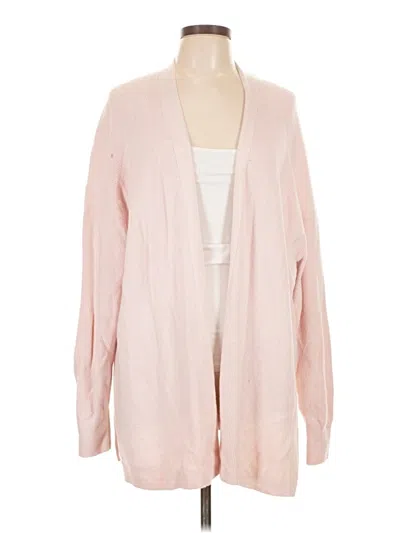 Pre-owned Lululemon Athletica Cardigan Sweater In Pink