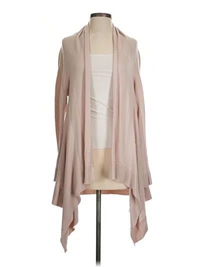 Pre-owned Lululemon Athletica Cardigan Sweater In Pink