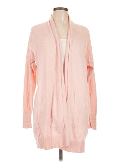 Pre-owned Lululemon Athletica Cardigan Sweater In Pink