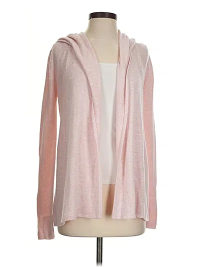 Pre-owned Lululemon Athletica Cardigan Sweater In Pink
