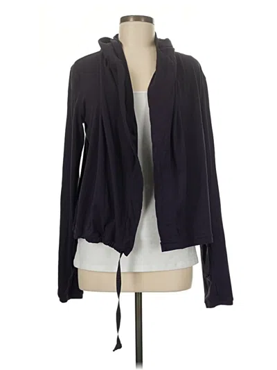 Pre-owned Lululemon Athletica Cardigan Sweater In Purple