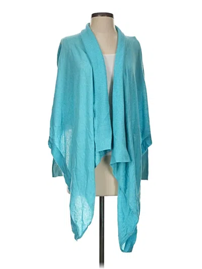 Pre-owned Lululemon Athletica Cardigan Sweater In Teal