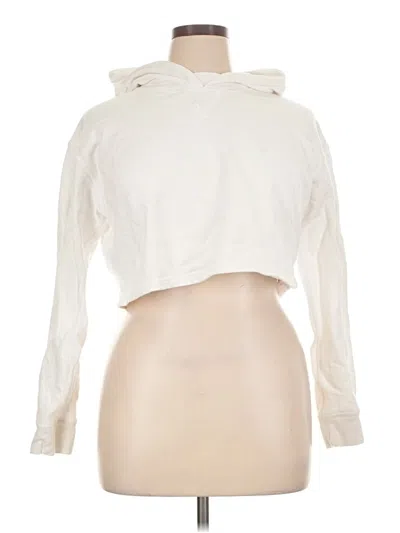 Pre-owned Lululemon Athletica Cardigan Sweater In White