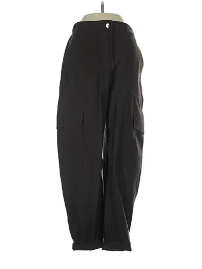 Pre-owned Lululemon Athletica Cargo Pants In Black