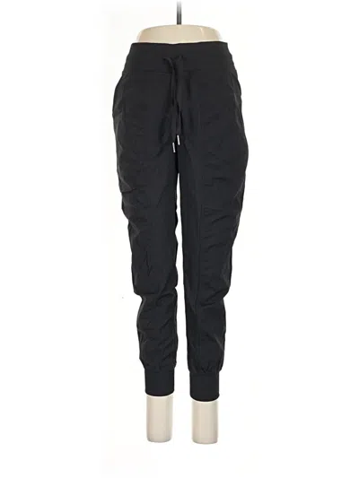Pre-owned Lululemon Athletica Cargo Pants In Black