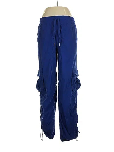 Pre-owned Lululemon Athletica Cargo Pants In Blue