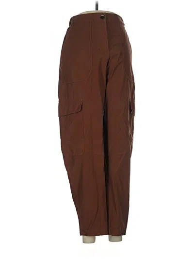 Pre-owned Lululemon Athletica Cargo Pants In Brown