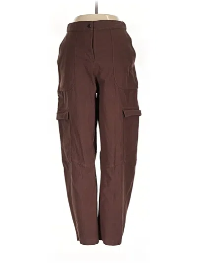 Pre-owned Lululemon Athletica Cargo Pants In Brown