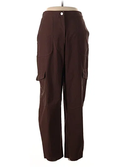 Pre-owned Lululemon Athletica Cargo Pants In Brown