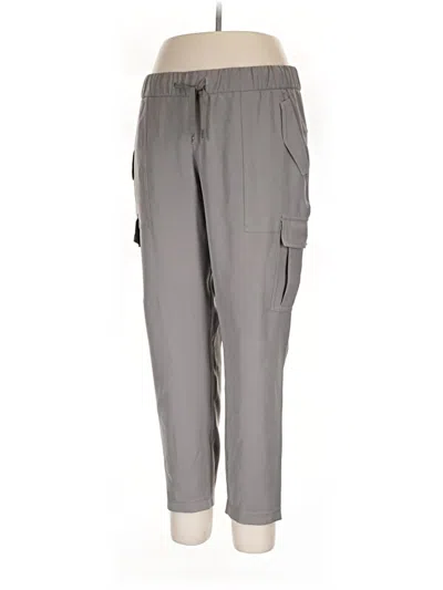 Pre-owned Lululemon Athletica Cargo Pants In Gray