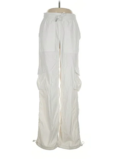 Pre-owned Lululemon Athletica Cargo Pants In Ivory