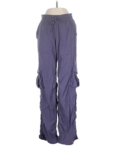 Pre-owned Lululemon Athletica Cargo Pants In Purple