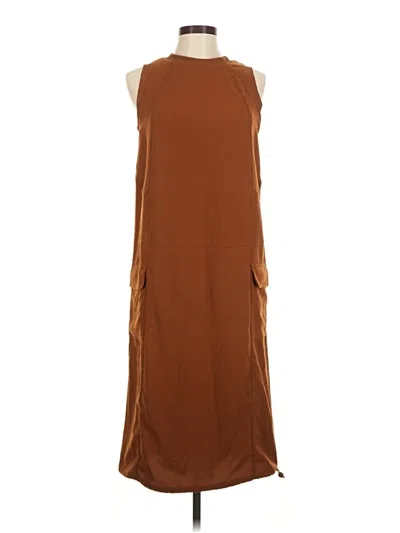 Pre-owned Lululemon Athletica Casual Dress In Brown