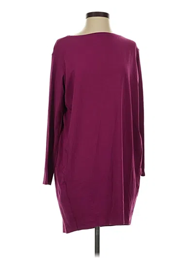 Pre-owned Lululemon Athletica Casual Dress In Burgundy