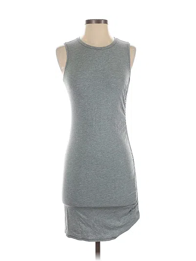 Pre-owned Lululemon Athletica Casual Dress In Gray