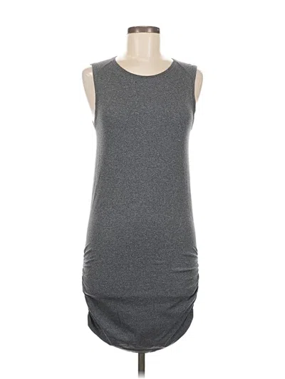 Pre-owned Lululemon Athletica Casual Dress In Gray