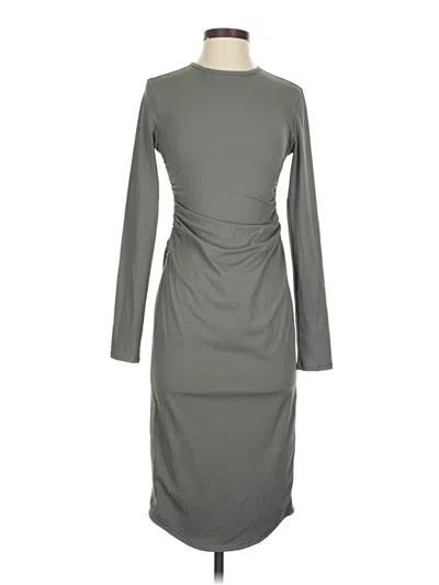 Pre-owned Lululemon Athletica Casual Dress In Gray
