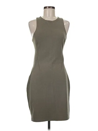 Pre-owned Lululemon Athletica Casual Dress In Gray
