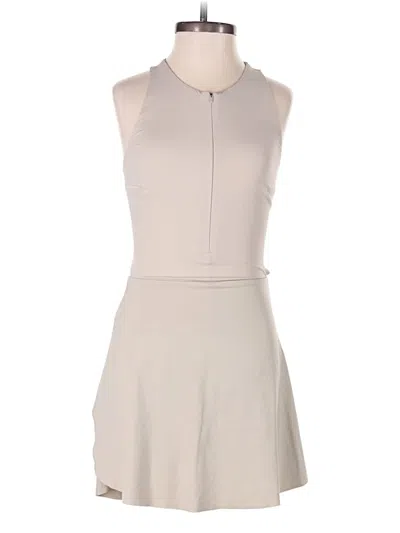 Pre-owned Lululemon Athletica Casual Dress In Tan
