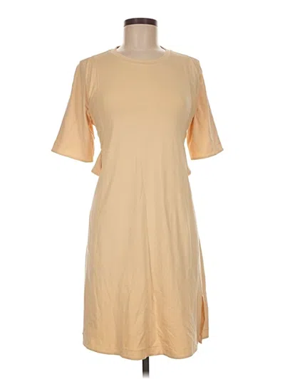 Pre-owned Lululemon Athletica Casual Dress In Tan