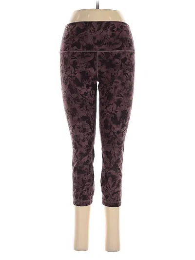 Pre-owned Lululemon Athletica Casual Pants In Brown