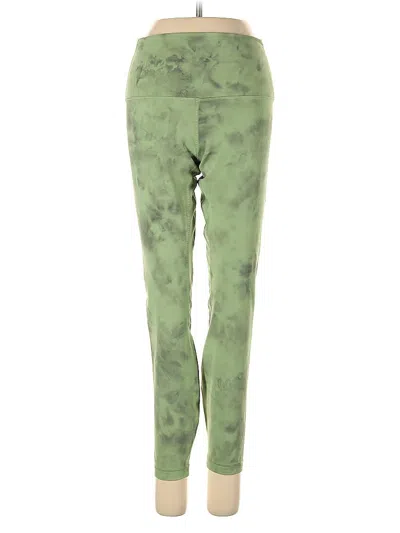 Pre-owned Lululemon Athletica Casual Pants In Green