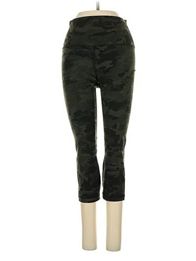 Pre-owned Lululemon Athletica Casual Pants In Green