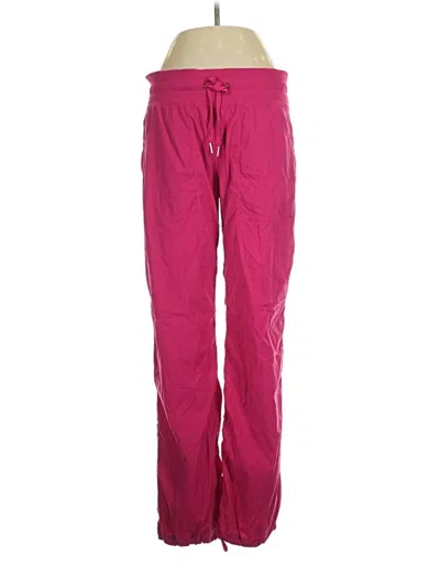 Pre-owned Lululemon Athletica Casual Pants In Pink