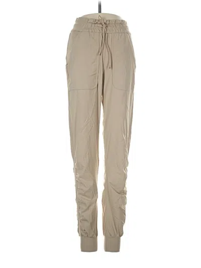 Pre-owned Lululemon Athletica Casual Pants In Tan