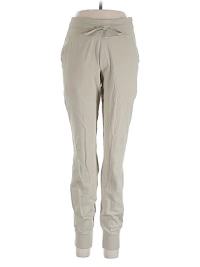 Pre-owned Lululemon Athletica Casual Pants In Tan