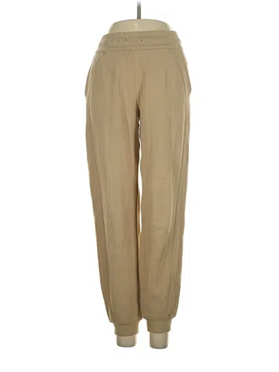 Pre-owned Lululemon Athletica Casual Pants In Tan