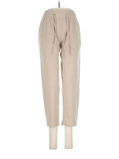 Pre-owned Lululemon Athletica Casual Pants In Tan