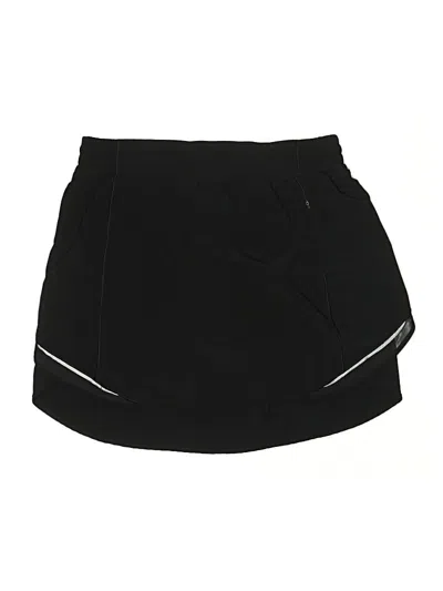 Pre-owned Lululemon Athletica Casual Skirt In Black