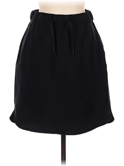 Pre-owned Lululemon Athletica Casual Skirt In Black