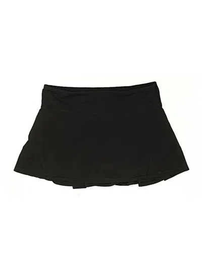 Pre-owned Lululemon Athletica Casual Skirt In Black