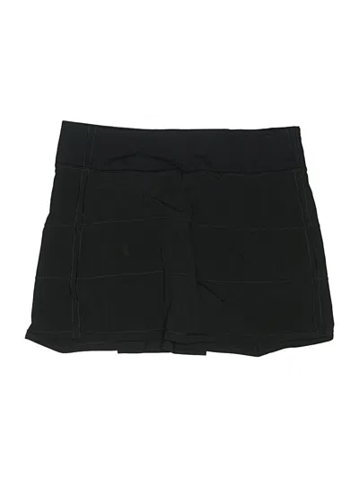 Pre-owned Lululemon Athletica Casual Skirt In Black