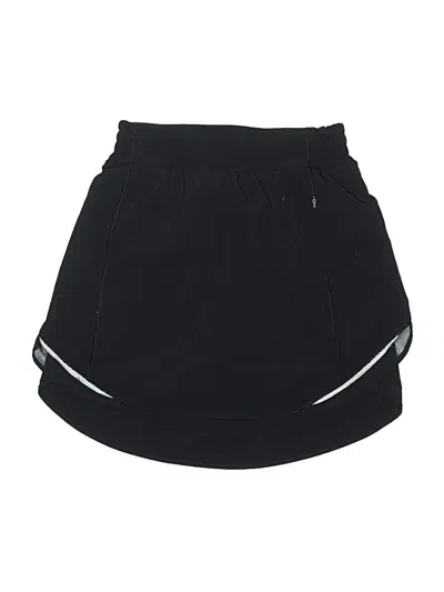 Pre-owned Lululemon Athletica Casual Skirt In Black