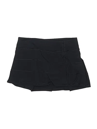 Pre-owned Lululemon Athletica Casual Skirt In Black