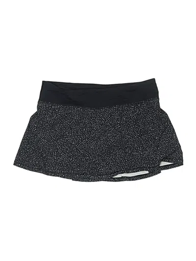 Pre-owned Lululemon Athletica Casual Skirt In Black