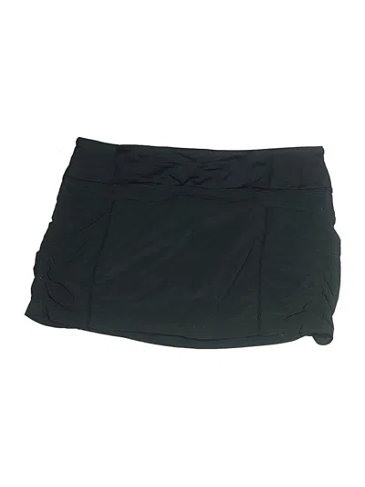 Pre-owned Lululemon Athletica Casual Skirt In Black