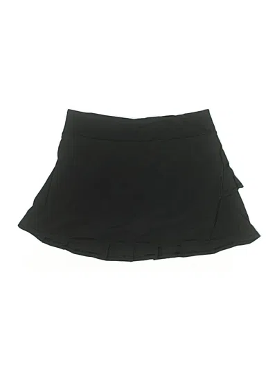 Pre-owned Lululemon Athletica Casual Skirt In Black