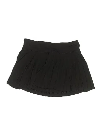 Pre-owned Lululemon Athletica Casual Skirt In Black