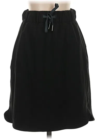 Pre-owned Lululemon Athletica Casual Skirt In Black