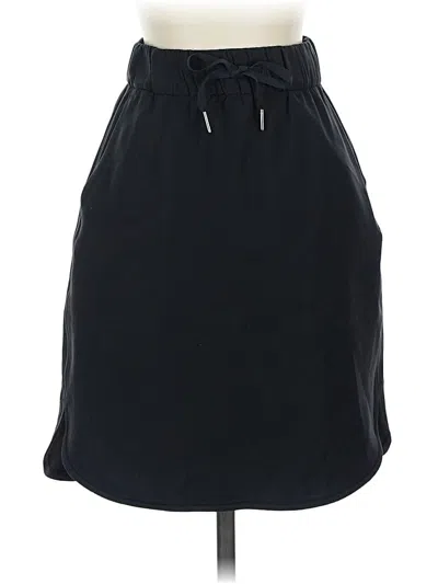 Pre-owned Lululemon Athletica Casual Skirt In Black