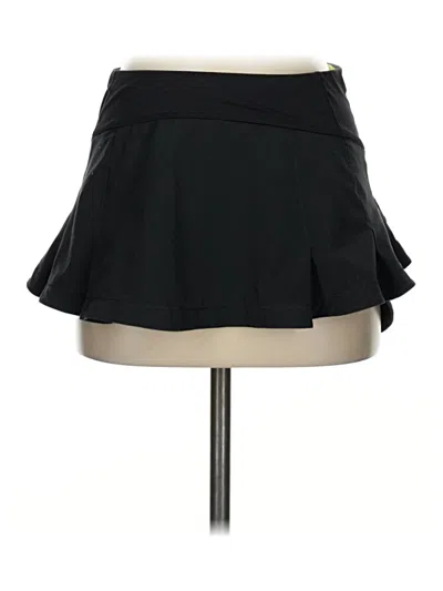 Pre-owned Lululemon Athletica Casual Skirt In Black