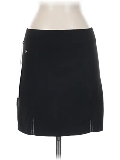 Pre-owned Lululemon Athletica Casual Skirt In Black