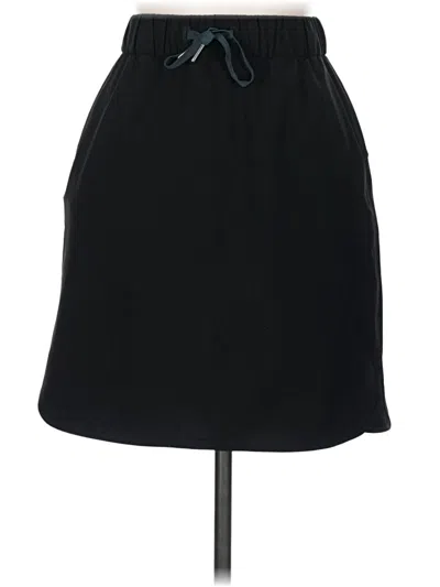 Pre-owned Lululemon Athletica Casual Skirt In Black