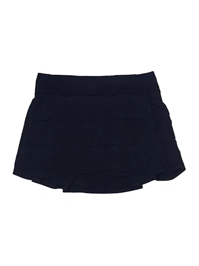 Pre-owned Lululemon Athletica Casual Skirt In Blue