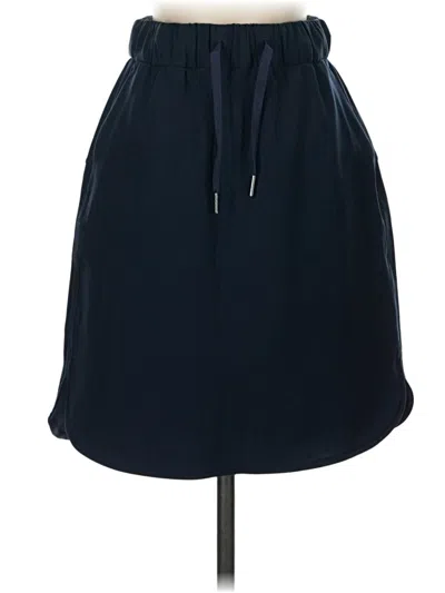 Pre-owned Lululemon Athletica Casual Skirt In Blue
